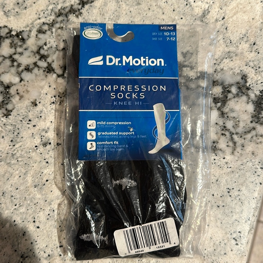 Dr. motion everyday compression socks for men